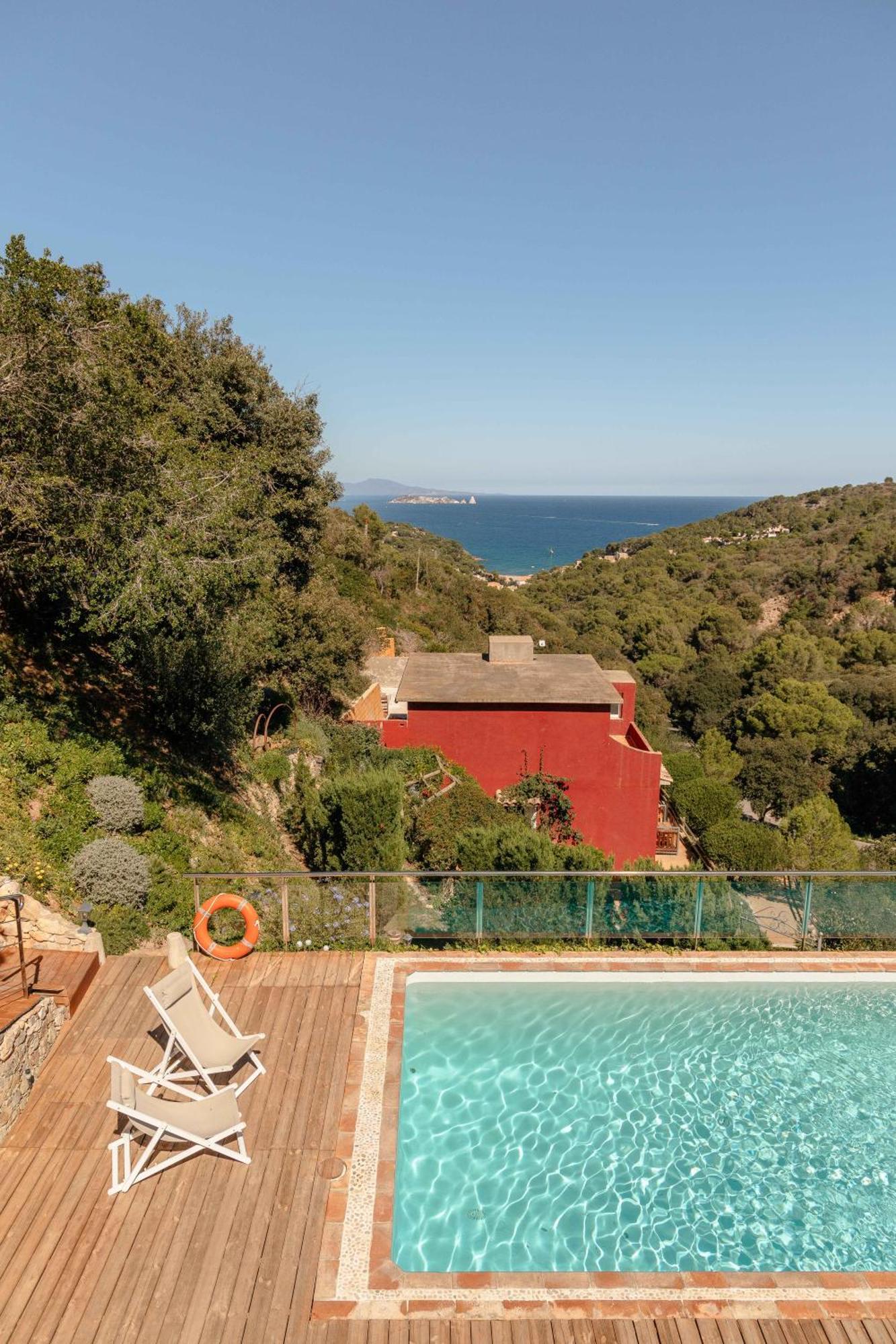 Es Cel De Begur Hotel Bagian luar foto