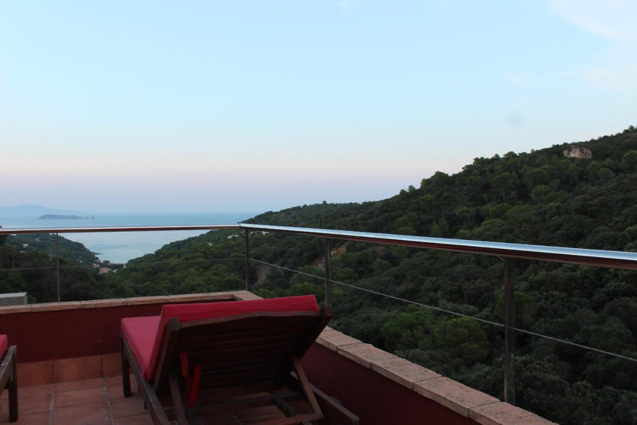 Es Cel De Begur Hotel Bagian luar foto